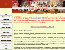 Tablet Screenshot of maroc.exmusulman.org